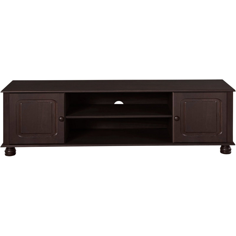Amoakuh Unfinished TV Stand, Havana Lacquer