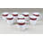50 Piece Bone China Dinnerware Set - Service for 8
