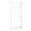 Sugata Manufactured Wood Wardrobe
