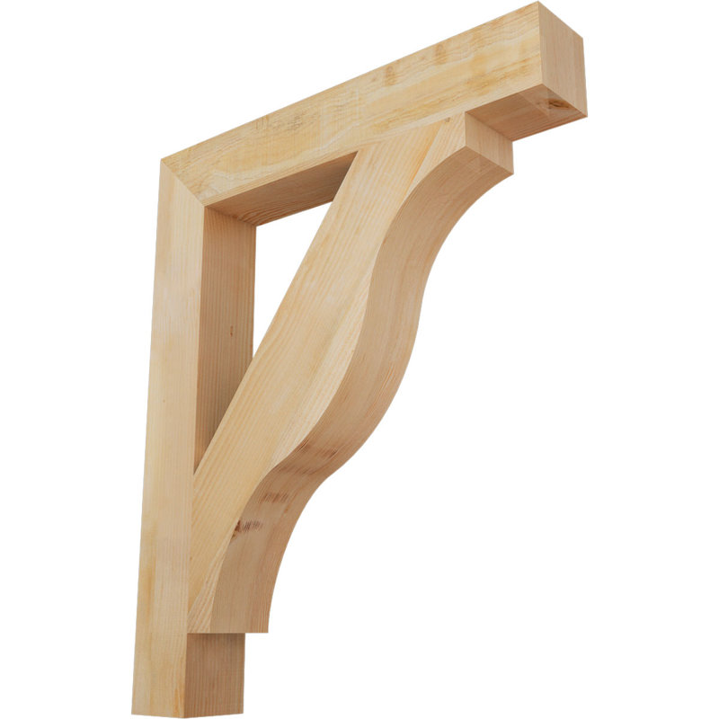 Support pour scie brute Funston Block, Sapin de Douglas, H 46 po x l 6 po x P 38 po