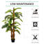 150cm Faux Fern Tree in Cement Pot
