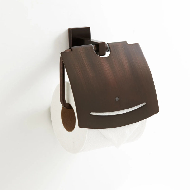 Helsinki Collection Wall-Mount Toilet Paper Holder, Oil Rubbed Bronze