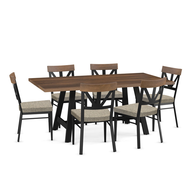 Ensemble repas pour 6 personnes Rhem, Beige