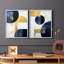 ABSTRACT Series DLVI - reproduction encadrée de qualité supérieure - prête à être accrochée - aucun clou requis - aucun clou requis-1498766137-1498766138