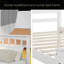 Lit plateforme en bois-332192147