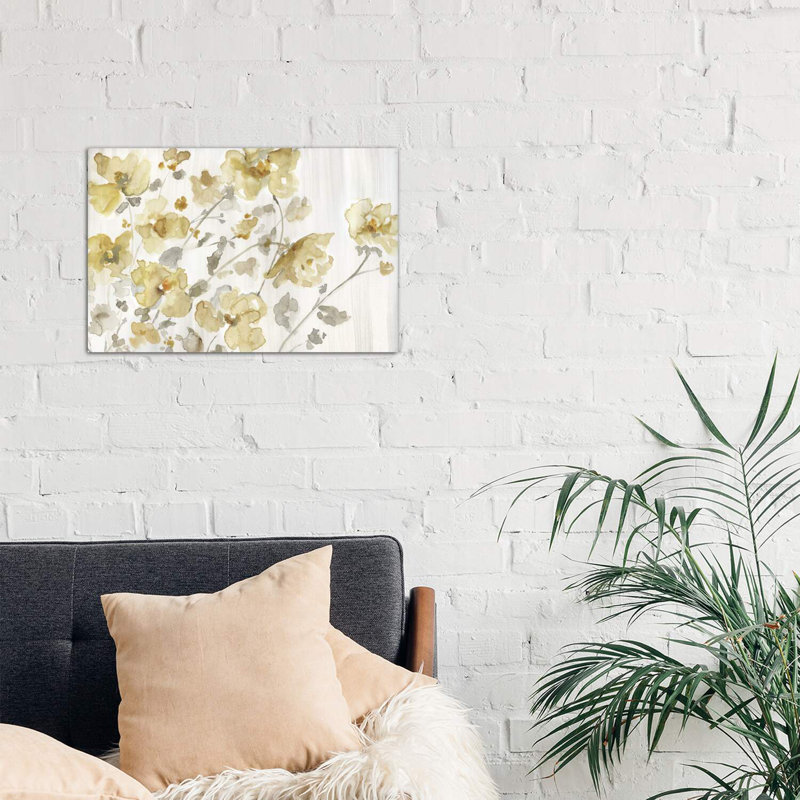 Blooming Neutral by Nan - Wrapped Canvas Print, 66.04 cm H x 45.72 cm W x 3.175 cm D
