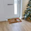 Latex Backed Eco-Friendly Christmas Coir Doormat - Gonks 40x58cm approx