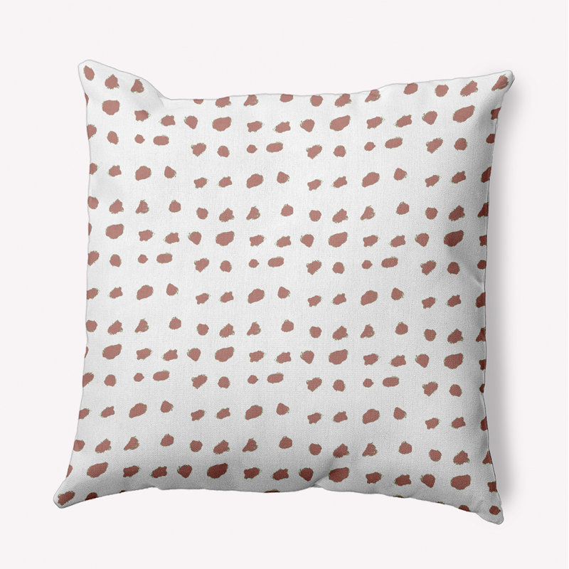 Coussin décoratif en polyester, H 20 po x l 20 po, Carré