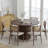 Solid Wood Dining Table Round Pedestal Kitchen Table-539974927-539974912