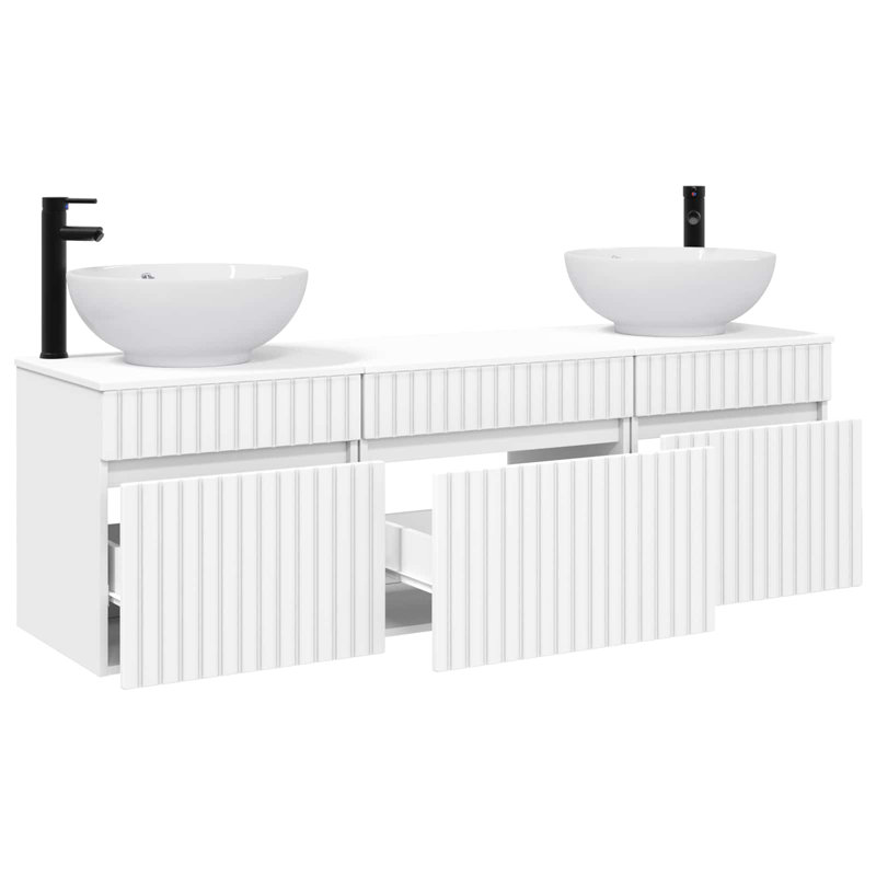 Bathroom Furniture Suite, White