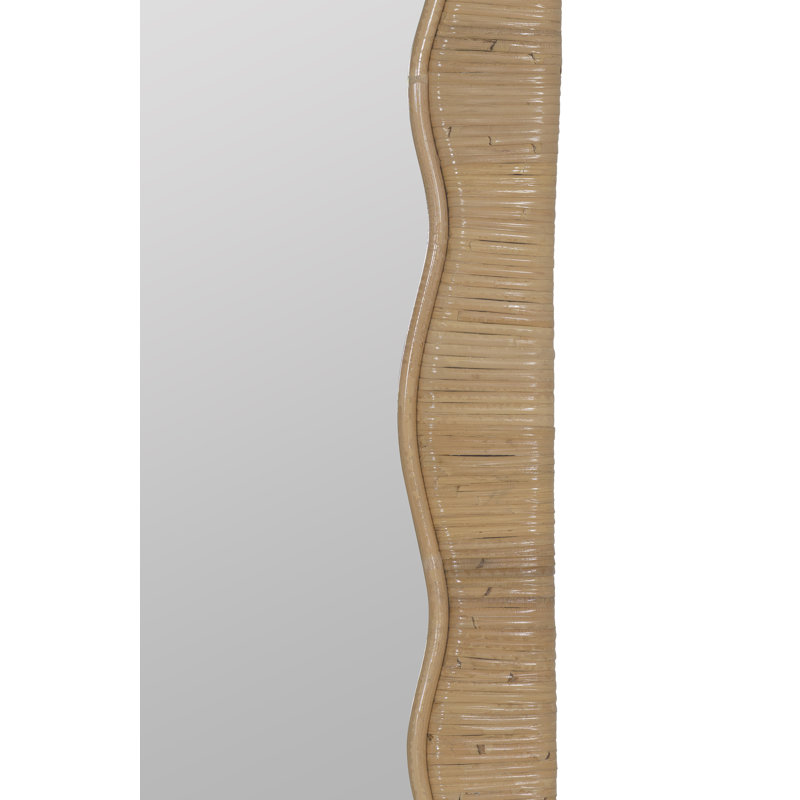 Rectangle Rattan Wall Mirror