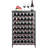 42 Bottle 7-Tier Modular Wine Rack Bamboo Wood Display Shelf with TableTop