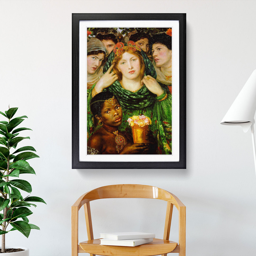 The Beloved by Dante Gabriel Rossetti - Picture Frame Painting