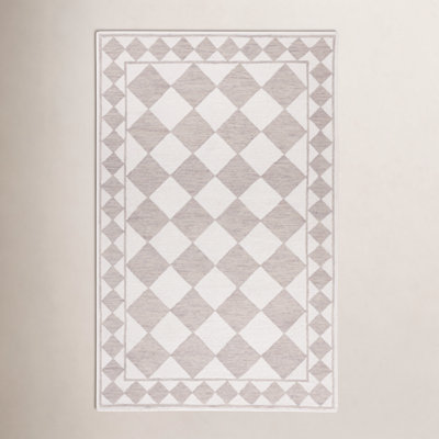 Claude Hand-Woven Geometric Rug