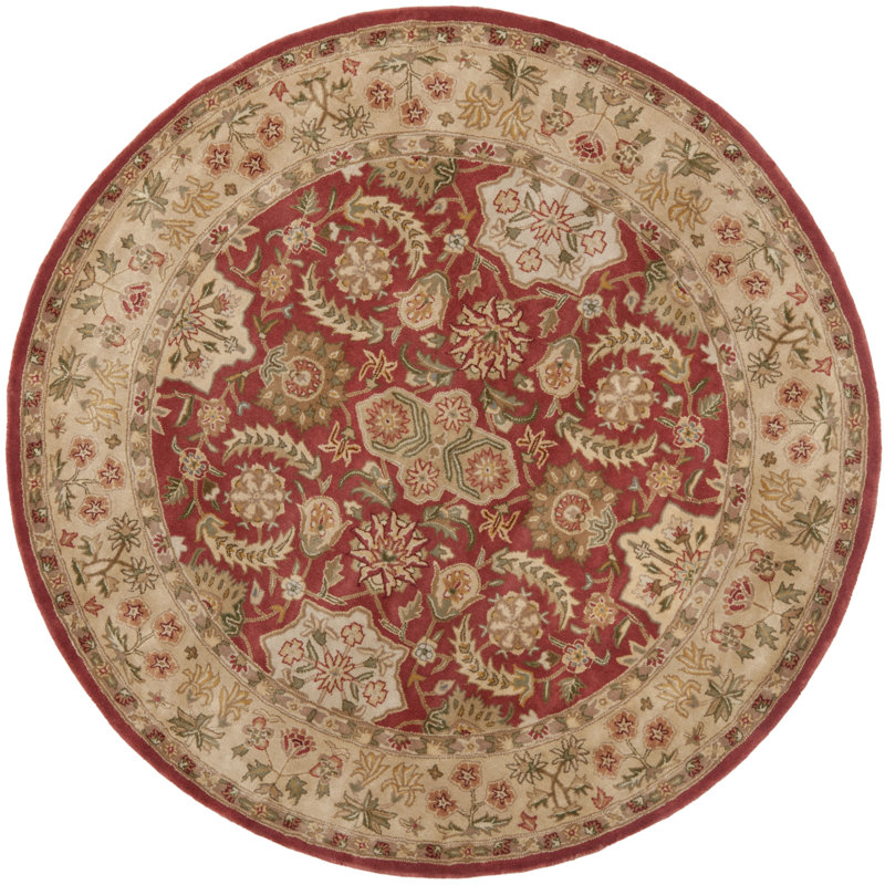 Tapis en laine Evie, Rond 6 pi