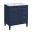 Meuble-lavabo de 30 po avec lavabo supérieur-665395094