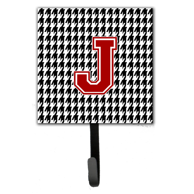 Porte-laisse houndstooth et crochet mural, J