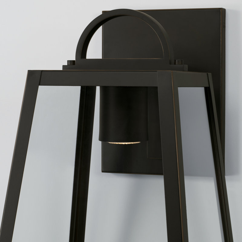 Wall Light, Oiled Bronze, 16" H x 8" W x 9"D