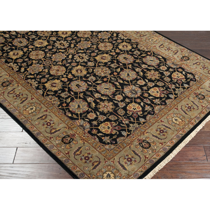Attica Wool Oriental Indoor Rug, Rectangle 3'6" x 5'6"