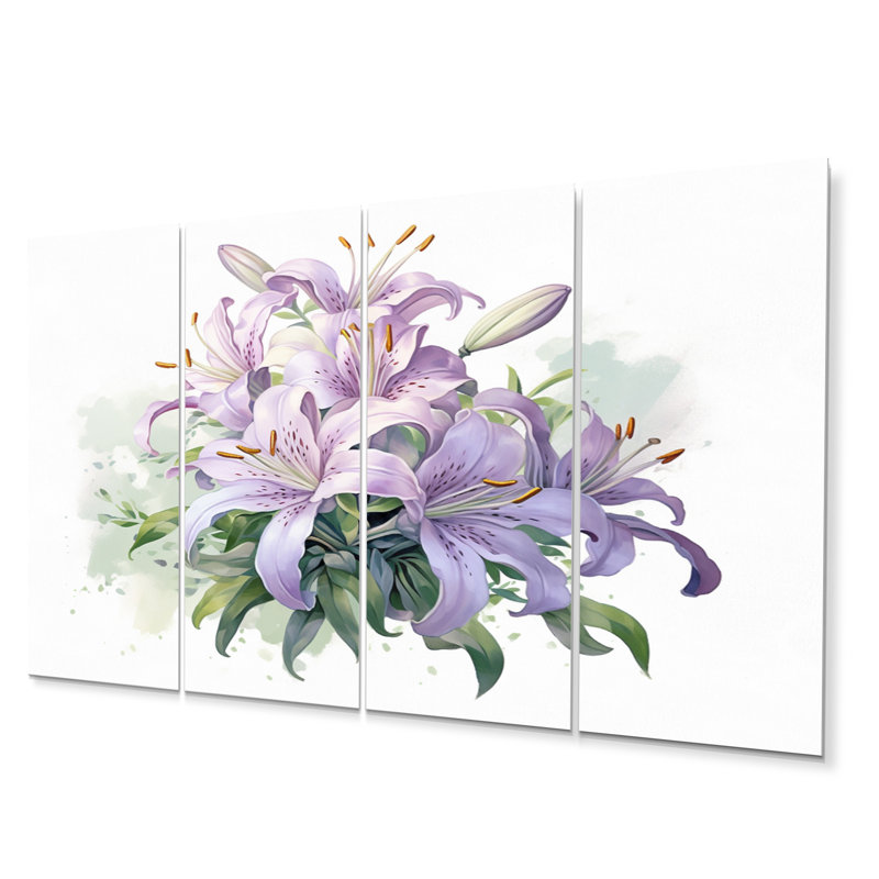 Plants & Flowers Wall Decor on Metal