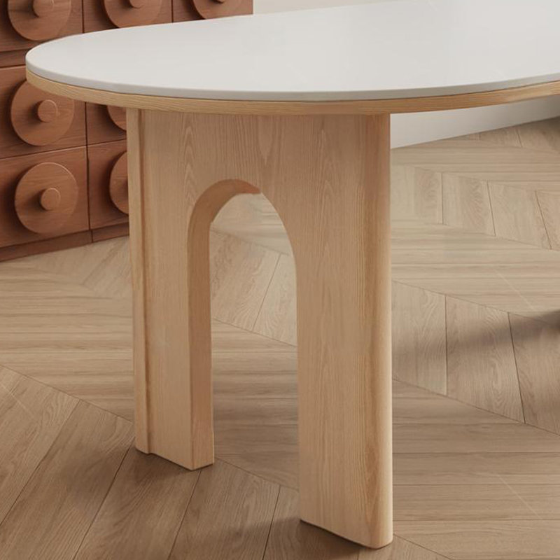 Table de salle à manger Cream Style Arcades, H 29,52 po x L 70,86 po x l 31,49 po