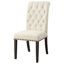 Ensemble de 2 chaises d'appoint rembourrées Alana-663334274-663334275
