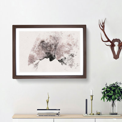 Portrait of an Elephant - Framed Print