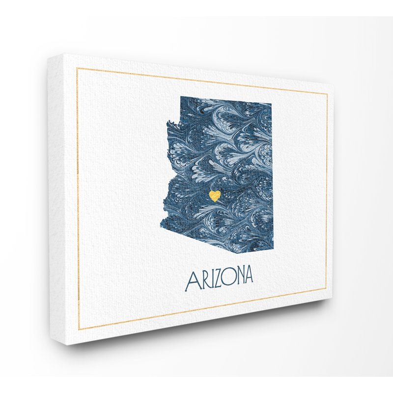« arizona paper blue », silhouette minimale de papier marbré avec daphné polselli, impression, H 16 po x l 20 po x P 1,5 po