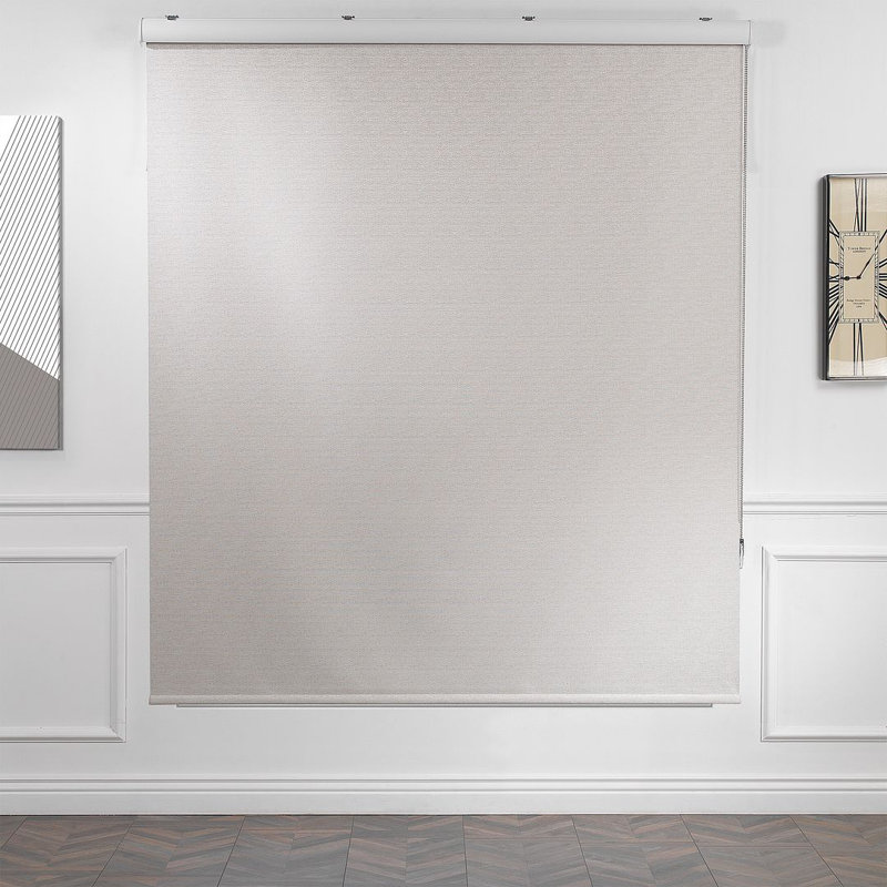 Store à cordon marbré obscurcissant, L 26,25 po x L 72 po, Beige
