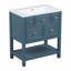 Meuble-lavabo de salle de bain avec lavabo en résine-91400411