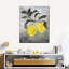 Citrons jaunes sur toile-1624008825