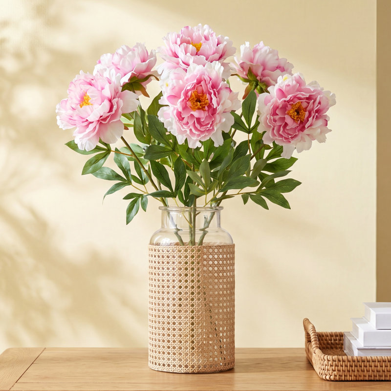 Faux Peony Stem