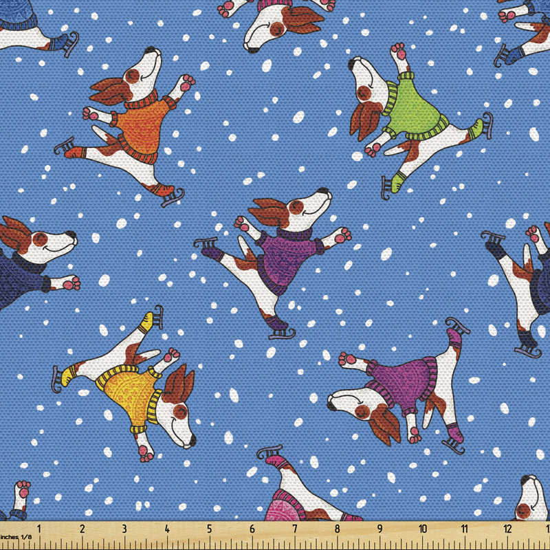 Tissu pour chiens Ambesonne, l 58 po x L 108 po