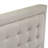 3-Piece Platform Queen Bedroom Set with 1 Upholstered Bed and 2 Small Nightstands - Mist Beige Linen Fabric-1650478943-1650478939