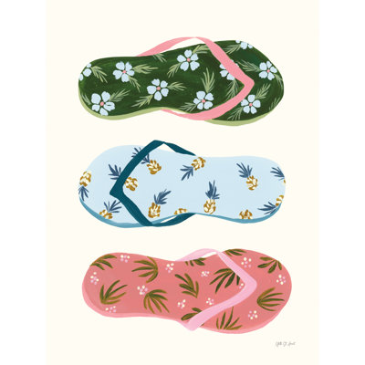 «My Tropical Flip Flops» par Yvette St. Amant