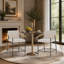Tabouret de comptoir avec structure en fer (ensemble de 2)-129989683