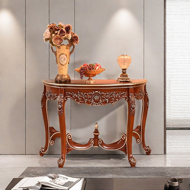 Console Retro Elegant, H 32,68 po x l 38,19 po x P 18,5 po