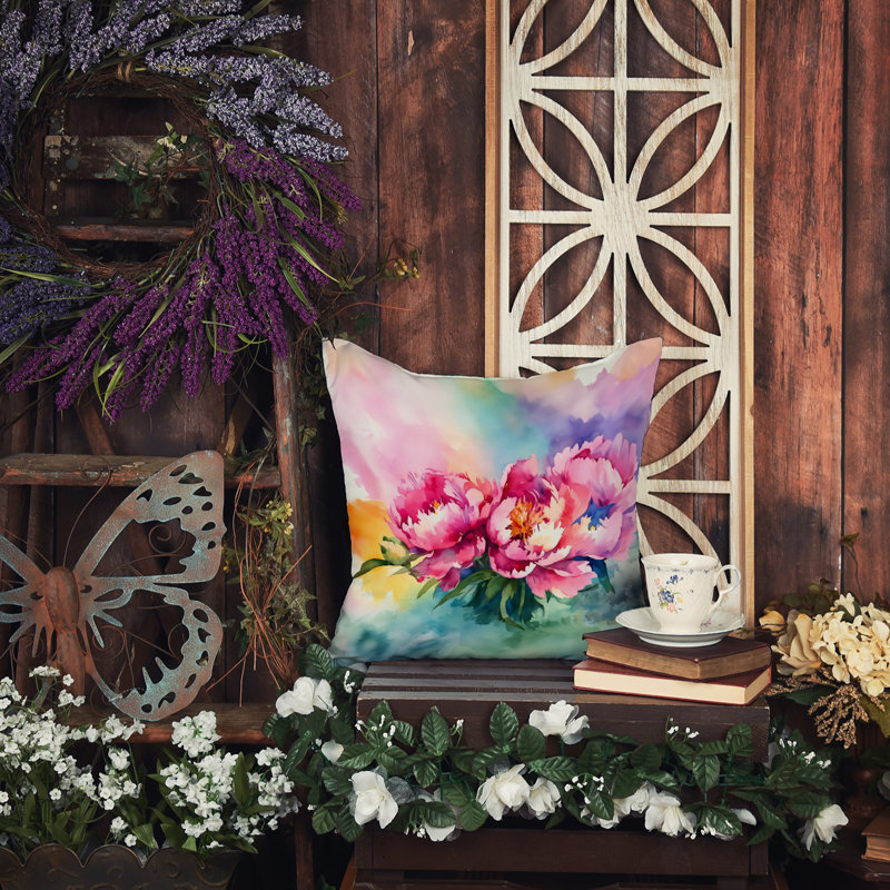 Coussin décoratif intérieur / extérieur Autre / Sans motif, H 14 po x l 14 po