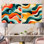 Coutilien - Abstract Midcentury Acrylic Wall Art Glass Set Of 2