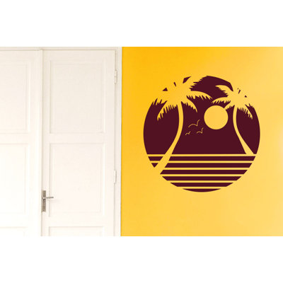 Nautical & Beach Non-Wall Damaging Wall Decal