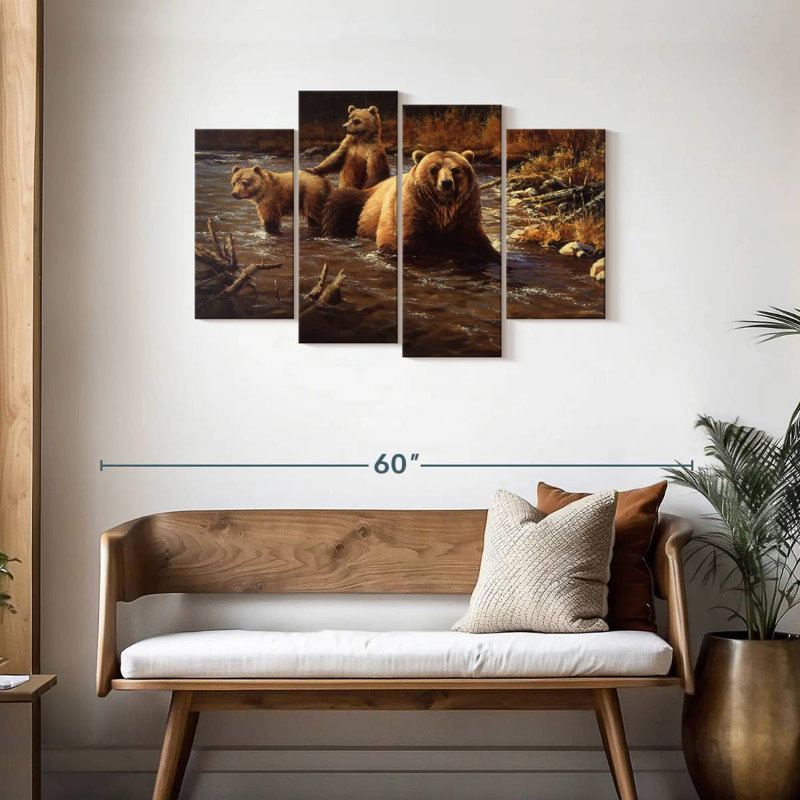 Brampt The Bathers, 27" H x 43" W