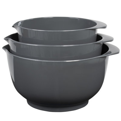 Hollen 3 Piece Melamine Mixing Bowl Set