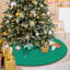 Tapis d'arbre de Noël 35 po pour sous-arbre, tapis de support d'arbre de Noël en terre de diatomées, tapis de protection d'arbre de Noël pour de vrais arbres en direct, tapis d'arbre de Noël à…