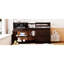 Lit mezzanine simple simple avec bureau, tablette et étagère de rangement, et polyvalence-1627903804