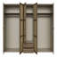 5 Door Manufactured Wood Wardrobe