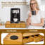 Organisateur de rangement pour tasses K, support pour dosettes et sachets de café en bois, support pour cafetière à tiroir Kcup, comptoir de cuisine à domicile pouvant contenir jusqu'à 30 dosettes