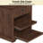  Tray Nightstands with Storage and Built-in Outlets for Bedroom,Living Room,Office,1 Drawer Bedside Table,Night Stands-1702417414