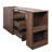 Kenneth Extendable Computer Desk with Drawers & Shelf