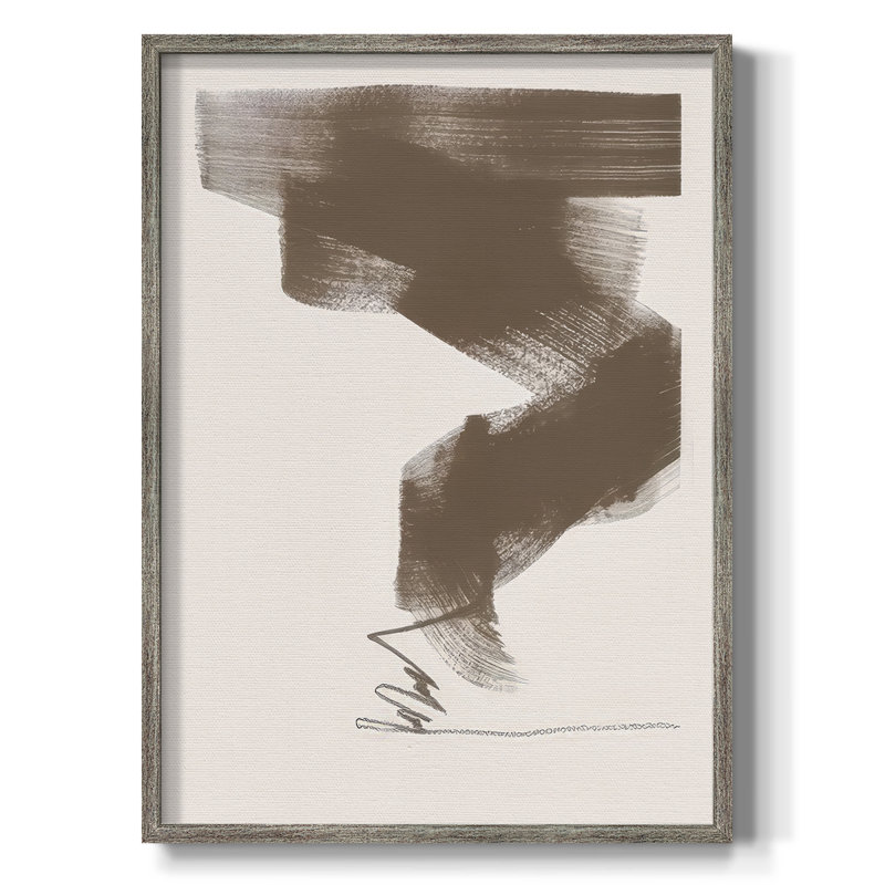 Half Full II Framed Print - Solid Wood, 11" H x 9" W