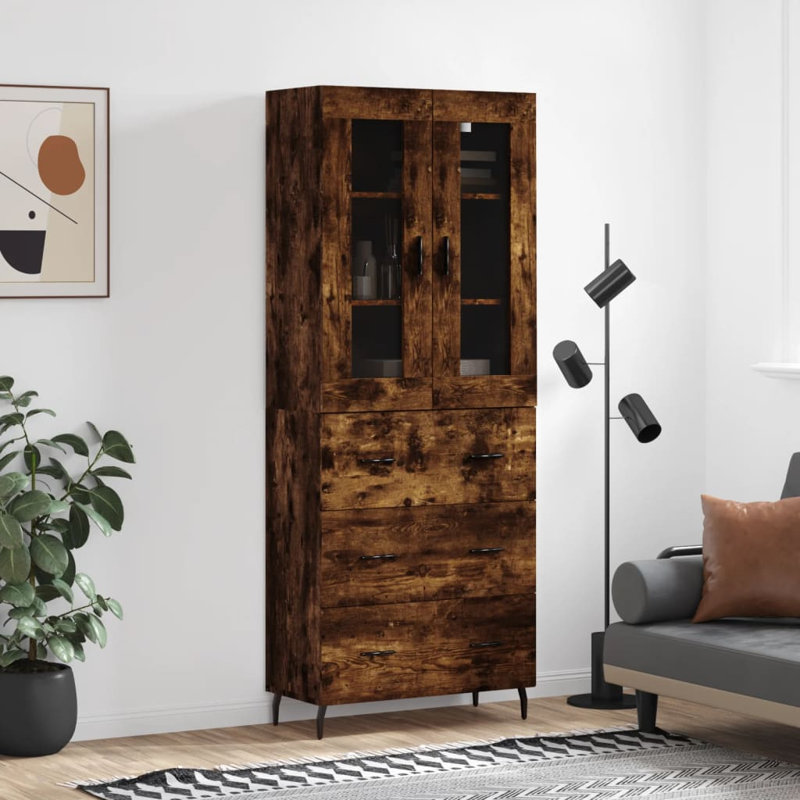 Ingulu 69.5cm Sideboard, Smoked Oak